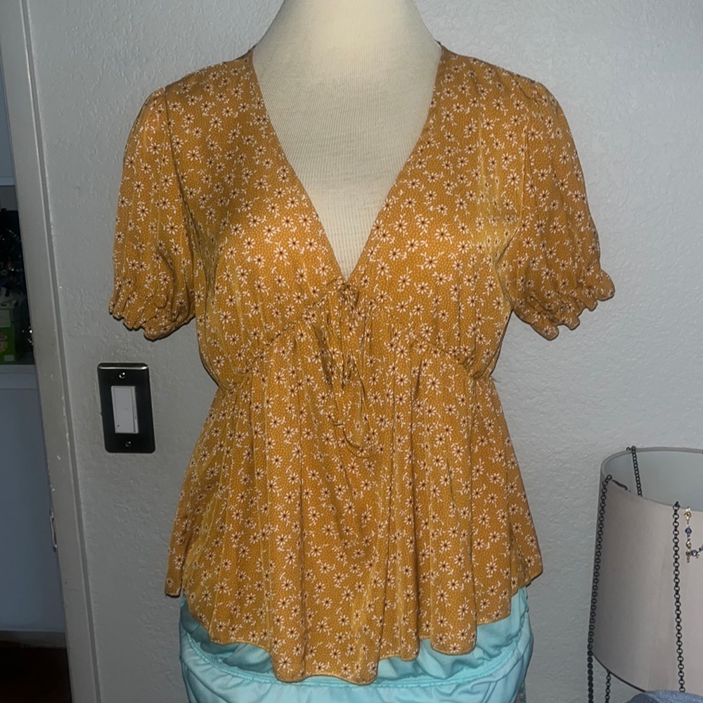 Floral Flowy Top